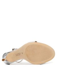 Lauren Ralph Lauren - LAUREN RALPH LAUREN Sandały Allie 802912334004 Srebrny. Kolor: srebrny. Materiał: skóra #3