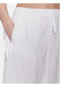 BDG Urban Outfitters Spódnica maxi BDG BAGGY LINEN SKIRT 76472083 Biały. Kolor: biały #4