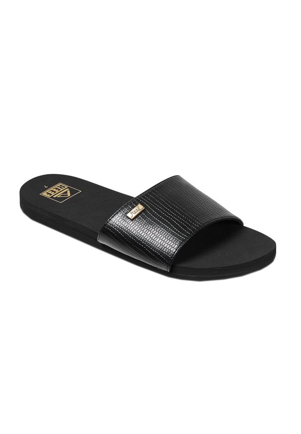 Reef - Klapki basenowe damskie REEF Bliss Nights Slide. Kolor: czarny. Styl: sportowy