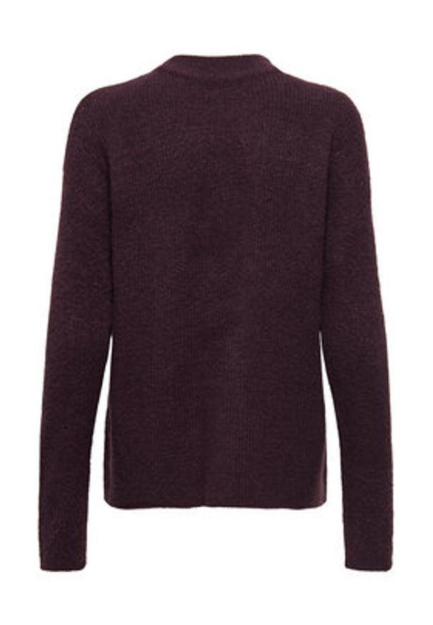 only - ONLY Sweter Camilla 15277080 Fioletowy Regular Fit. Kolor: fioletowy. Materiał: syntetyk