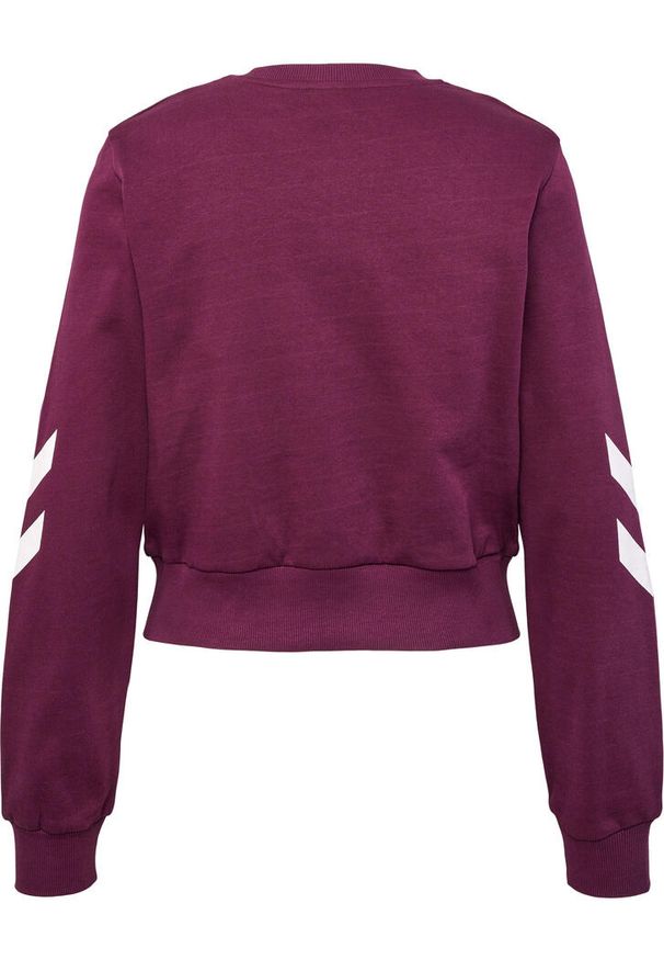 Sweatshirt kobieta Hummel Legacy. Kolor: fioletowy. Materiał: polar, materiał
