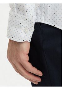 BOSS Koszula Hank 50560687 Biały Regular Fit. Kolor: biały. Materiał: bawełna #3