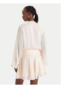 Guess Sukienka koktajlowa W6GK46 W1931 Pomarańczowy Regular Fit. Kolor: pomarańczowy. Materiał: syntetyk. Styl: wizytowy #5