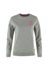 FJÄLRÄVEN KANKEEN - Bluza damska Fjällräven 1960 Logo Badge Sweater. Kolor: szary #1