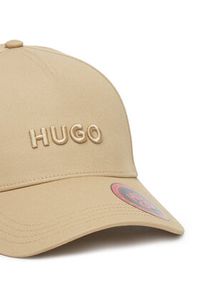 Hugo - HUGO Czapka z daszkiem Jude 50533410 Beżowy. Kolor: beżowy. Materiał: bawełna #2