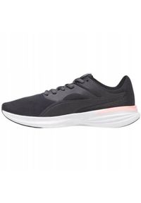 Buty do biegania damskie Puma Transport. Zapięcie: sznurówki. Kolor: czarny. Materiał: materiał, syntetyk, tkanina. Szerokość cholewki: normalna. Sport: turystyka piesza