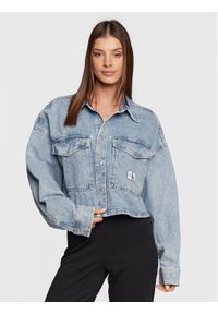 Kurtka jeansowa Calvin Klein Jeans. Kolor: niebieski #1