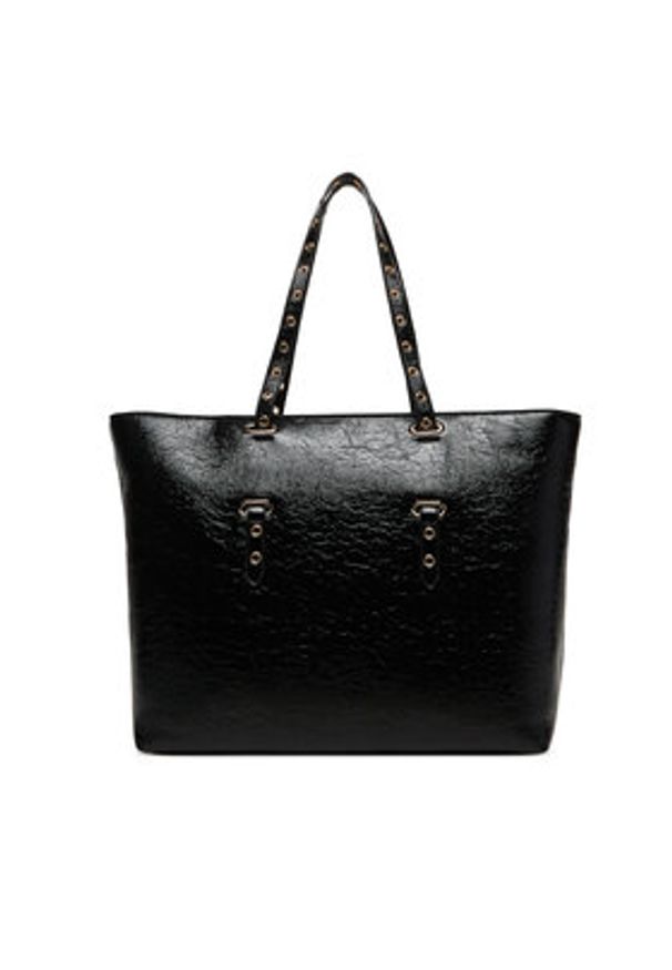 Just Cavalli Torebka 80RA4BU1 ZSE67 Czarny. Kolor: czarny. Materiał: skórzane