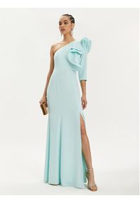 Rinascimento Sukienka wieczorowa CFC0117459003 Niebieski Regular Fit. Kolor: niebieski. Materiał: syntetyk. Styl: wizytowy #4