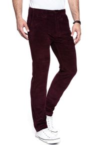 Levi's® - LEVI’S 502 REGULAR TAPER MĘSKIE SPODNIE SZTRUKSOWE SZTRUKS RED 521630010. Materiał: sztruks #8