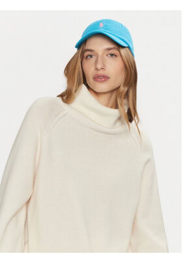 Polo Ralph Lauren Czapka z daszkiem 211912843012 Niebieski. Kolor: niebieski. Materiał: materiał, bawełna