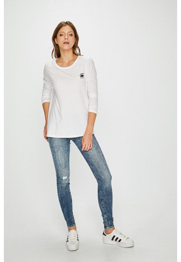 G-Star RAW - G-Star Raw - Jeansy. Kolor: niebieski