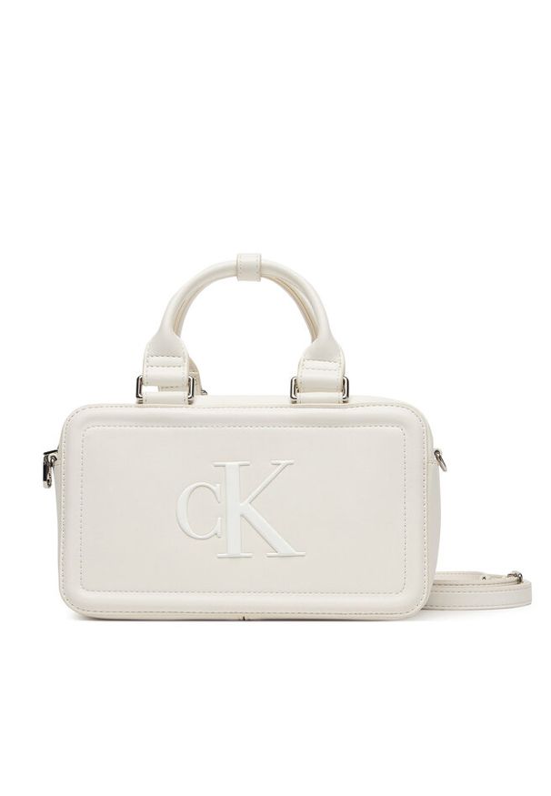 Torebka Calvin Klein. Kolor: biały