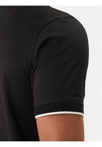 Karl Lagerfeld - KARL LAGERFELD Polo 745080 562200 Czarny Regular Fit. Typ kołnierza: polo. Kolor: czarny. Materiał: bawełna #5