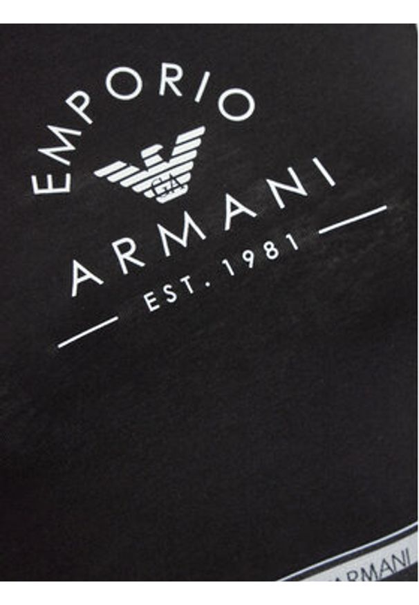 Emporio Armani Underwear Biustonosz top 164430 4R227 00020 Czarny Slim Fit. Kolor: czarny. Materiał: bawełna