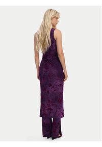 Desigual Sukienka koktajlowa Alina 25WWVK33 Fioletowy Slim Fit. Kolor: fioletowy. Materiał: syntetyk. Styl: wizytowy #3
