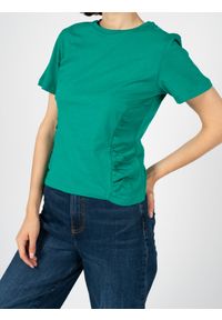 Silvian Heach T-Shirt | CVP23123TS | Kobieta | Zielony. Kolor: zielony. Materiał: bawełna. Długość rękawa: krótki rękaw. Długość: krótkie #5