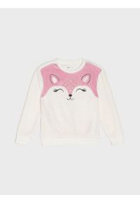 Sinsay - Bluza crewneck z haftem - wielobarwny. Wzór: haft #1