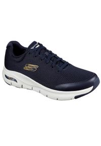 skechers - Buty męskie SKECHERS Arch Fit. Kolor: niebieski