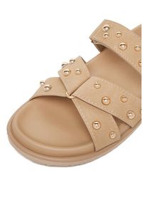 DeeZee Klapki CEO-LB-P2132 Beżowy. Kolor: beżowy. Materiał: skóra #2