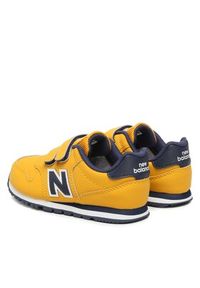 New Balance Sneakersy PV500VG1 Żółty. Kolor: żółty. Materiał: skóra