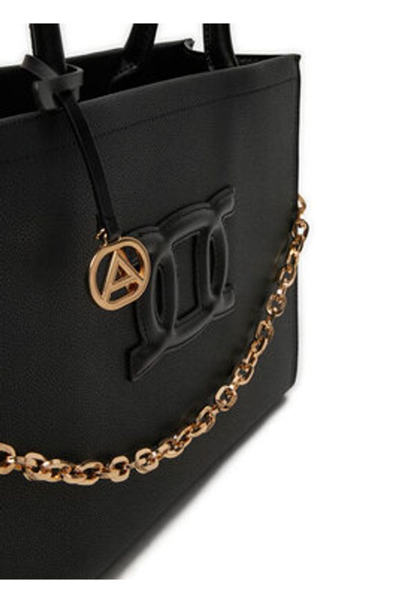 Aldo Torebka Glatzeder 13863713 Czarny. Kolor: czarny. Materiał: skórzane