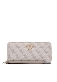 Guess Duży Portfel Damski Laurel II Slg SWSG74 59146 Beżowy. Kolor: beżowy. Materiał: skóra