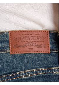 Guess Jeans Jeansy W5BA2Z D5RAB Granatowy Wide Leg. Kolor: niebieski