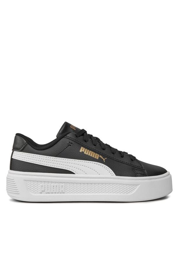 Puma Sneakersy Smash Platform V3 39075802 Czarny. Kolor: czarny. Materiał: skóra. Obcas: na platformie