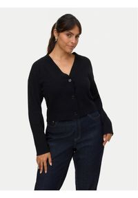 Vero Moda Kardigan Gold Art 10332210 Czarny Regular Fit. Kolor: czarny. Materiał: syntetyk