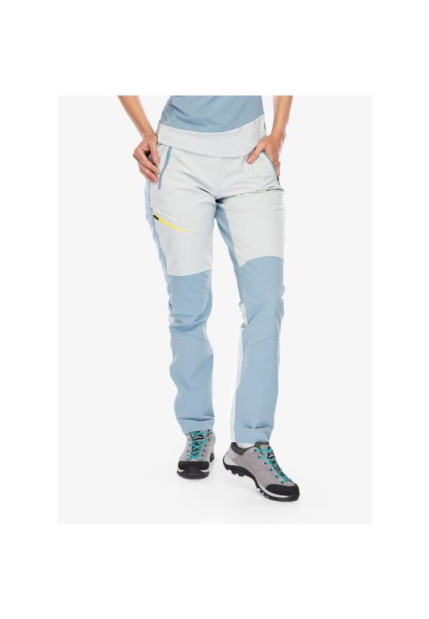 Spodnie turystyczne damskie Vaude Elope Pants. Kolor: niebieski. Sezon: lato. Sport: turystyka piesza