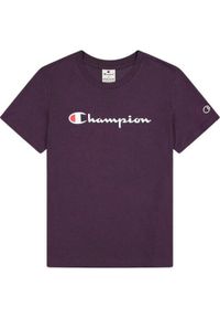 Koszulka sportowa damska Champion SS Tee. Kolor: fioletowy