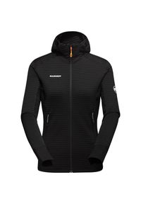 Bluza trekkingowa damska Mammut Taiss Light ML Hooded Jacket. Kolor: wielokolorowy, czarny, szary