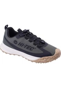Hi-tec - Buty Górskie Męskie Mounti. Kolor: zielony. Sport: turystyka piesza