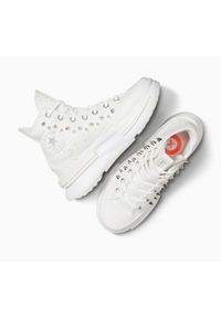 Trampki Converse Run Star Legacy Cx Platform Studded, Kobiety. Kolor: biały. Materiał: materiał. Obcas: na platformie. Sport: bieganie