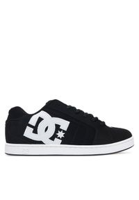 DC Sneakersy NET 302361-BLW Czarny. Kolor: czarny. Materiał: materiał