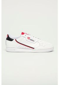 adidas Originals - Buty Continental 80. Nosek buta: okrągły. Zapięcie: sznurówki. Kolor: biały. Materiał: guma