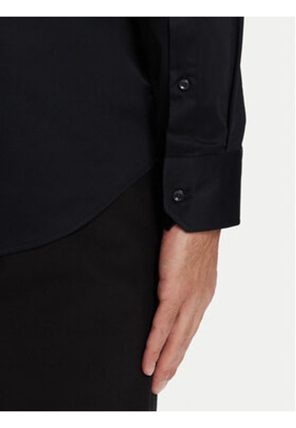 BOSS Koszula H-Joe 50549901 Czarny Regular Fit. Kolor: czarny. Materiał: bawełna