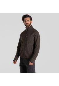 CRAGHOPPERS - Bluza rozpinana męska Craghoppers NosiLife Spry Jacket. Kolor: zielony