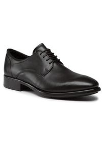 ecco - ECCO Półbuty Citytray 51273401001 Czarny. Kolor: czarny. Materiał: skóra #7