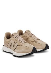 New Balance Sneakersy U327SWD Brązowy. Kolor: brązowy. Materiał: skóra, zamsz #4