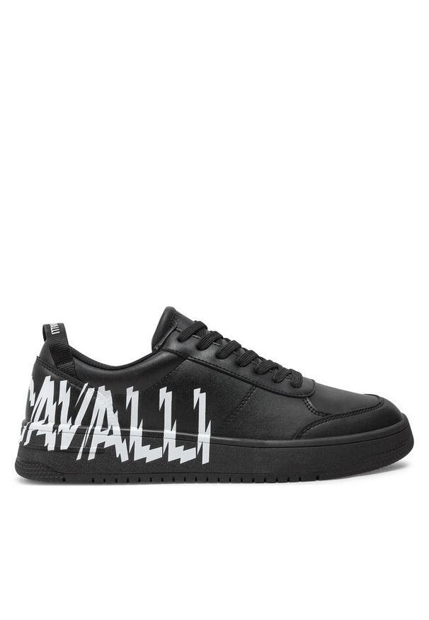 Sneakersy Just Cavalli. Kolor: czarny
