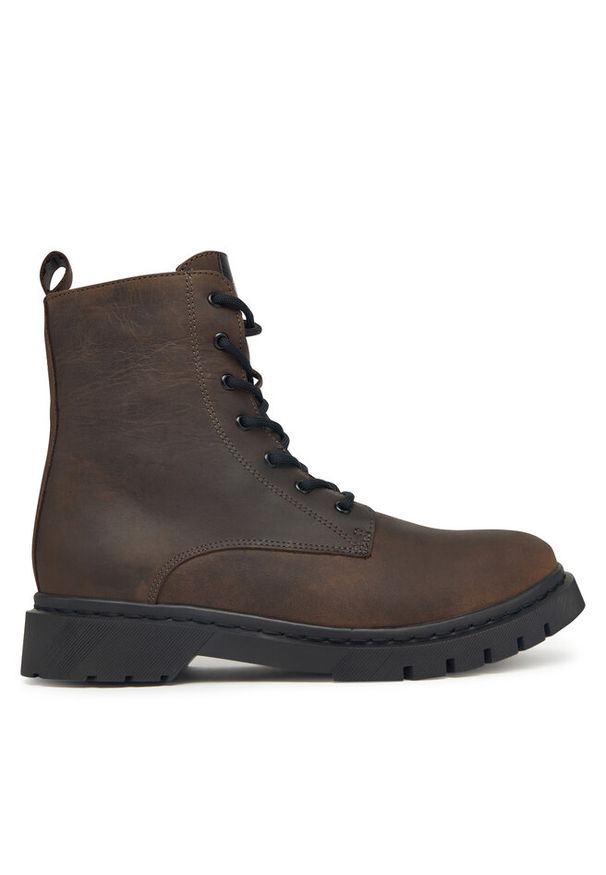 Trzewiki Tamaris. Kolor: brązowy