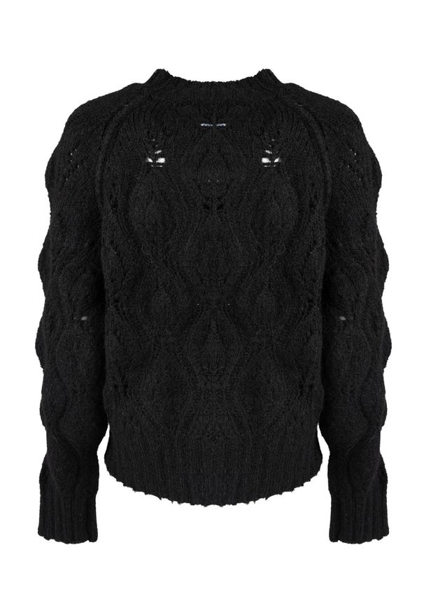 Silvian Heach Sweter "Oversize" | CVA22153MA | Kobieta | Czarny. Kolor: czarny. Materiał: wełna, akryl, elastan, poliester