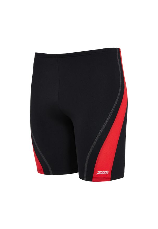 ZOGGS - Jammer w połowie uda Zoggs Eaton E+. Kolor: czarny, czerwony, wielokolorowy