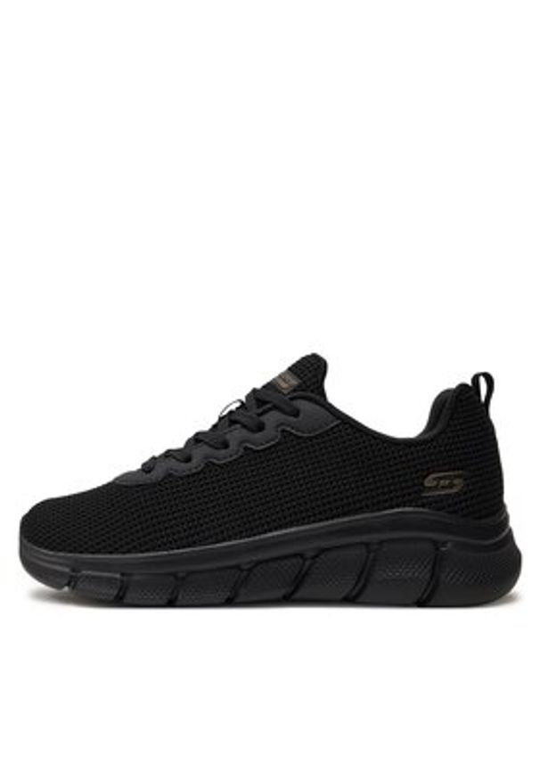 skechers - Skechers Sneakersy Bobs B Flex-Visionary Essence 117346/B Czarny. Kolor: czarny. Materiał: materiał, mesh