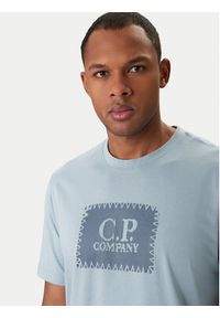 C.P. Company T-Shirt 20CMTS723A005100W Niebieski Regular Fit. Kolor: niebieski. Materiał: bawełna #5