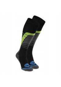Skarpety narciarskie dla mężczyzn Hi-tec Acaro II. Kolor: czarny. Materiał: wełna. Sport: narciarstwo #1