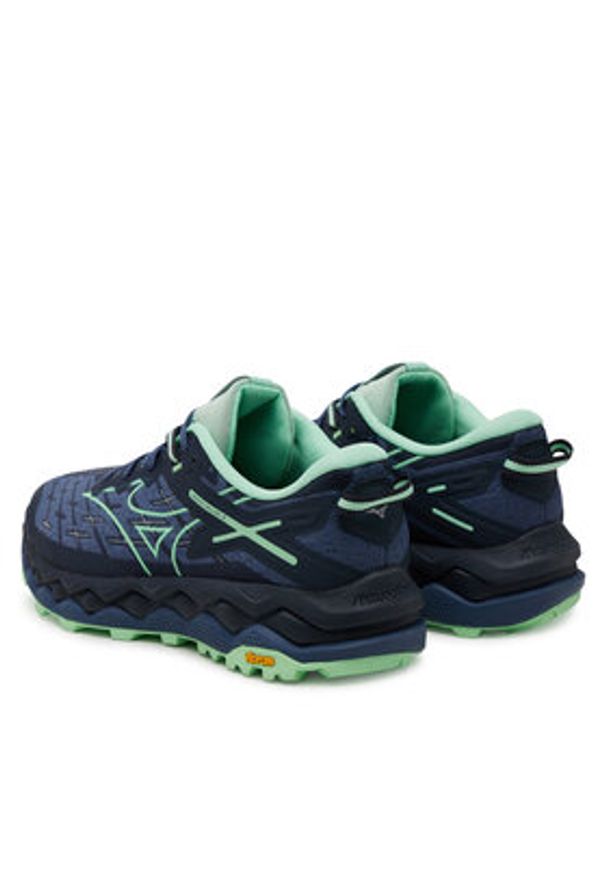 Mizuno Buty do biegania Wave Mujin 10 J1GJ2470 Granatowy. Kolor: niebieski. Materiał: materiał. Model: Mizuno Wave