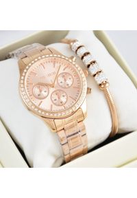 Zestaw damski zegarek damski Paul Lorens LORETTA 20020B-4D2 + bransoletka #1